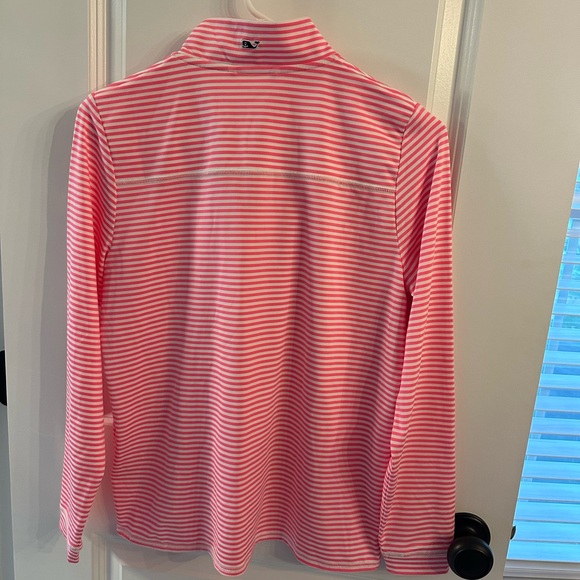 Girls Vineyard Vines 1/4 zip - Picture 2 of 4